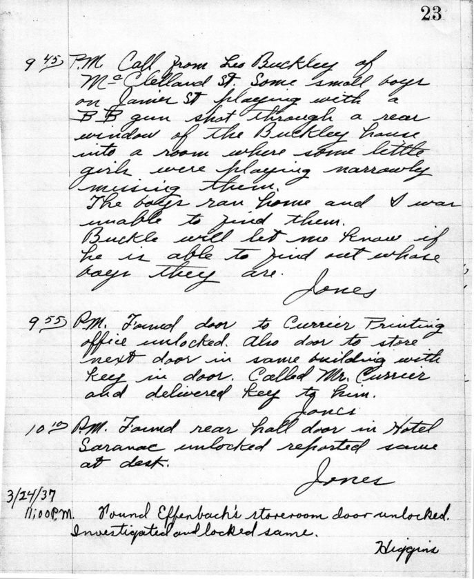 The Saranac Lake Police Department blotter | News, Sports, Jobs